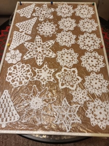 Szydełkowe ozdoby na choinkę