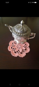 Szydełkowe podstawki pod filiżanki i kubki 1