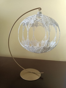 Szydełkowe bombki na choinkę 2