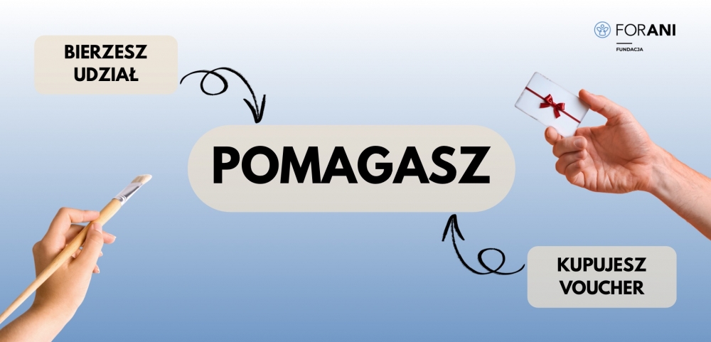 Grafika uczestniczysz pomagasz